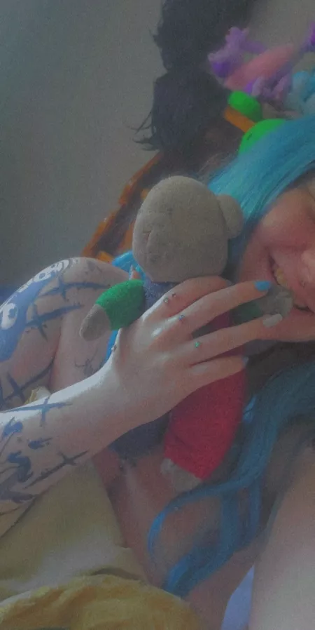 Good morning from me and my bear! by princess_violet1920