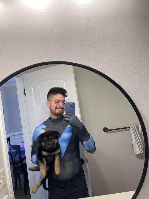 Good morning from Nightwing and Leela. by zklorenzo