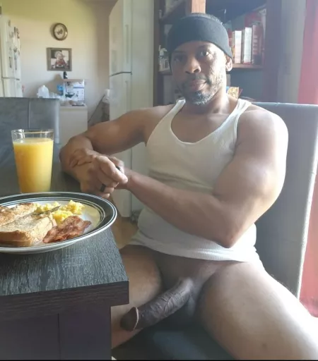 Good Morning! How about a Daddy and some dick to start your day? by RepresentativeIll862