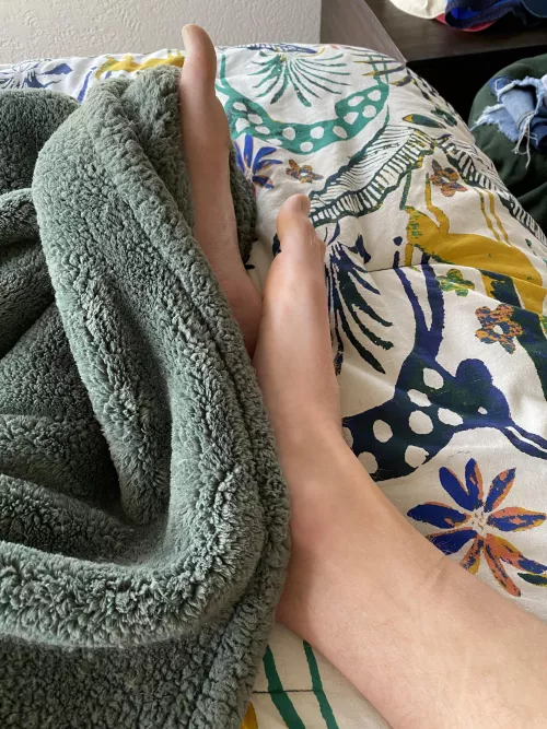 Good Morning! It’s my last my day of work for 2021.Looking forward to relaxing over the next week. by BlondeBoyFoot