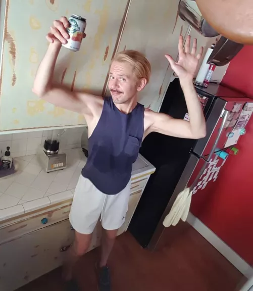 Good morning. Just finished cutting the grass, felt cute & wanted 2 share this with you. Enjoy your day. by Personal_Mango_1660