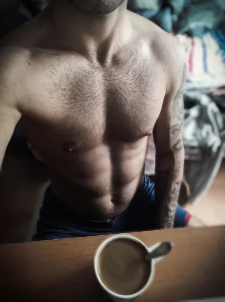 Good morning, some cup of coffee or? ;) by herowithdick
