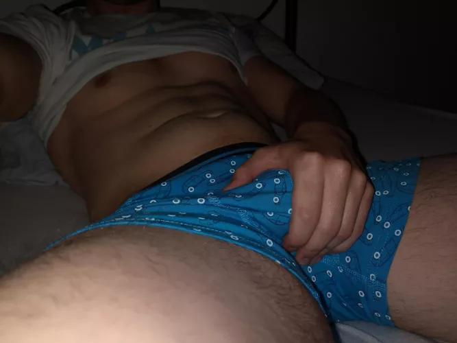 Good morning. Who wants to stay in bed and cuddle with me all day? by jv7588