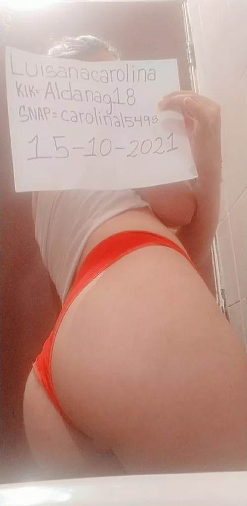Good night daddys, dirty content available until you cum💦 LIVE VERIFICATION ✅ [qualified seller] Sections Video call, Sexting, nudes and custom videos, Anal, GFE, fetishes, stripper and more SNAP: Carolinal5498 KIK: Aldanag18 by Luisanacarolina
