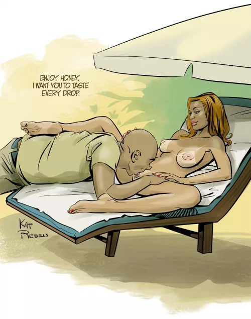 good Place for Cuck hubby by cuckyportrait