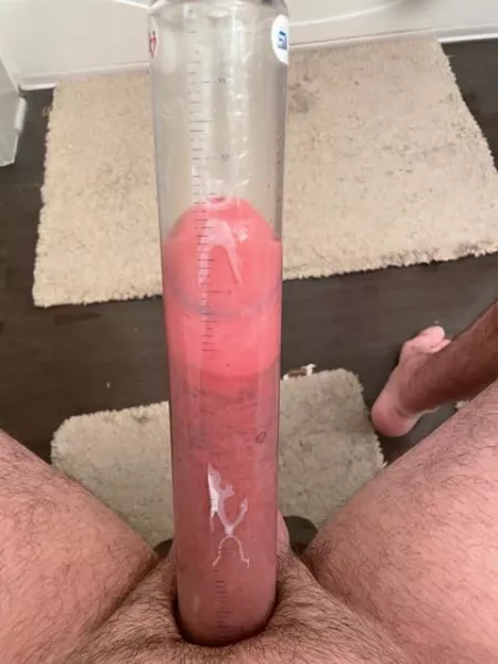 Good pumping session. 9.5 length by Opposite_Value8075