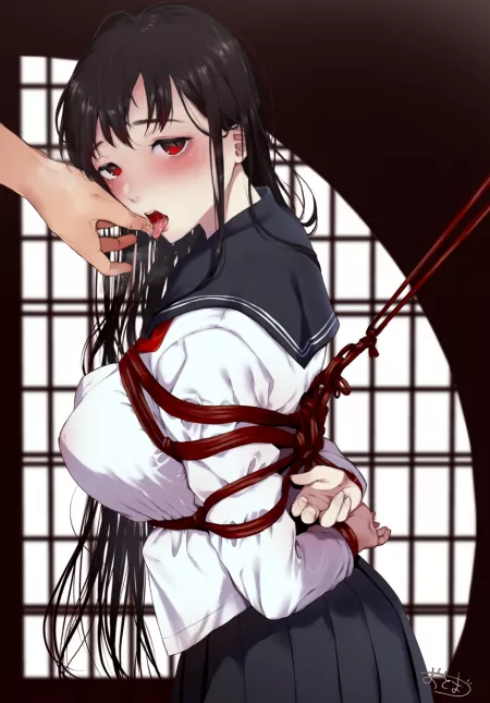 Good Rope Bunny by Extreme_Art