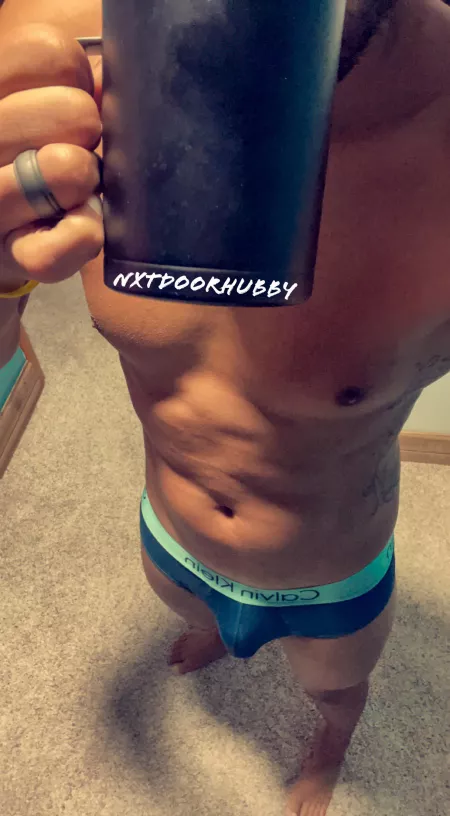 Good start this morning, 1/4 dressed by nxtdoorhubby