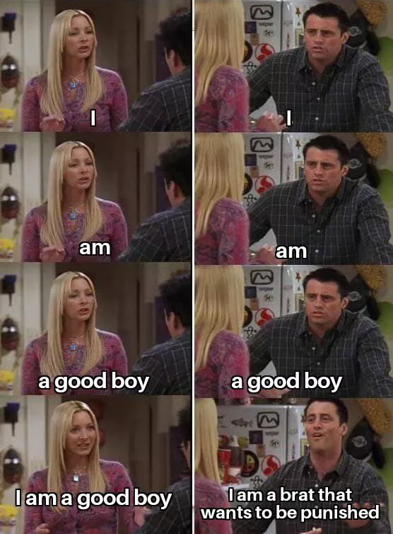 Good vs brat struggles posted by seaglassturtle