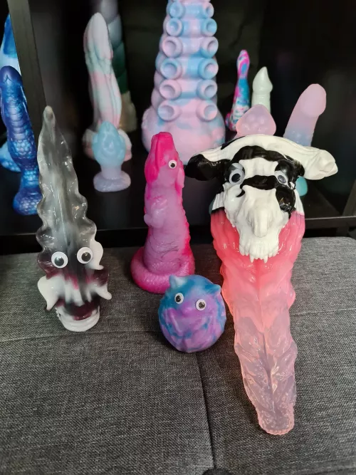 Googly eyes on toys, funny or terrifying? by lilpixiekitten