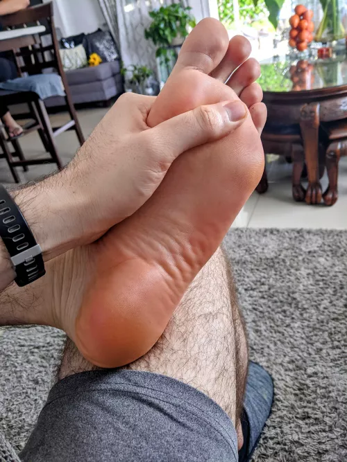 Got a blister due to walking a bunch so won't be showing off for a while 😢 by IndividualDetail