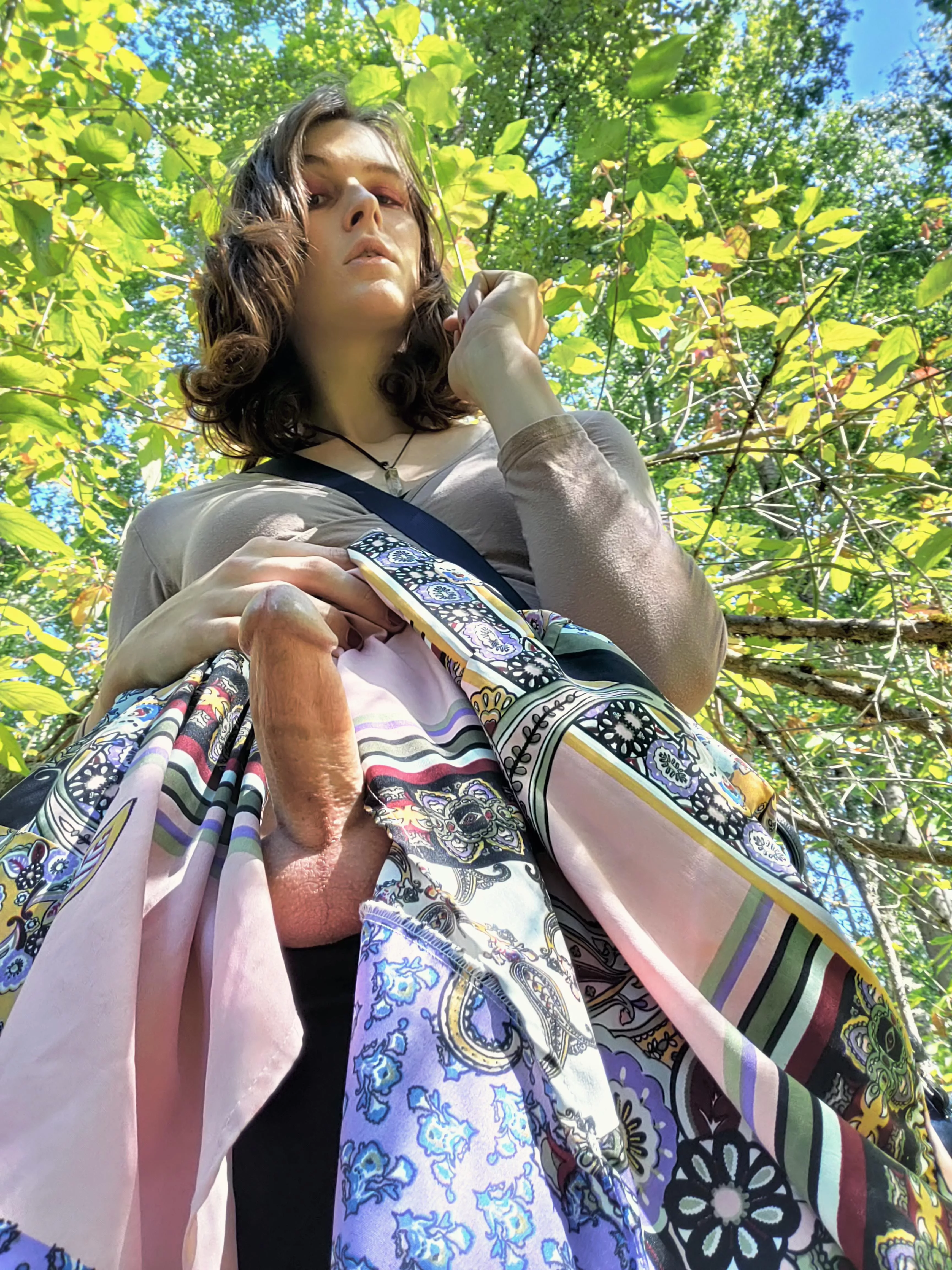 Got a lil lost in the woods earlier 👀 posted by AveriReed