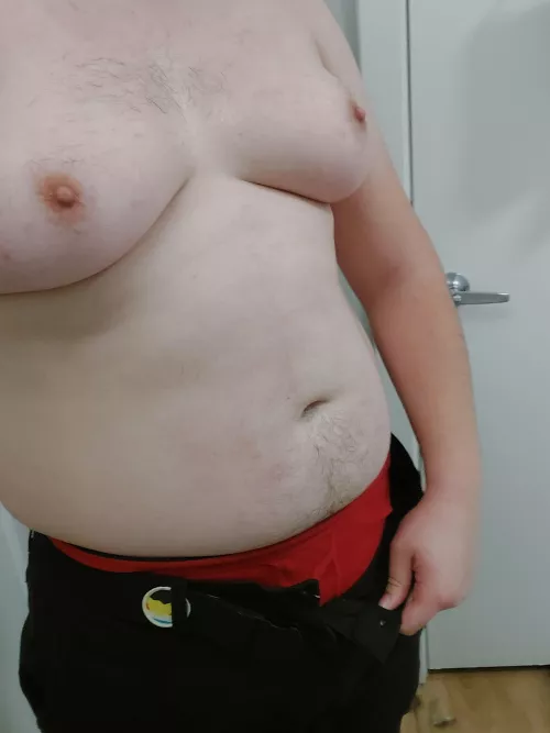 Got a lil sweaty on the bike ride home 😜 by goddess_oran