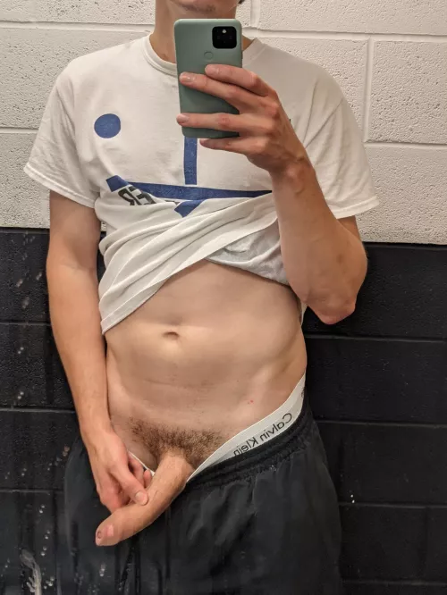 Got a lil too worked up at the gym by n0tforlong