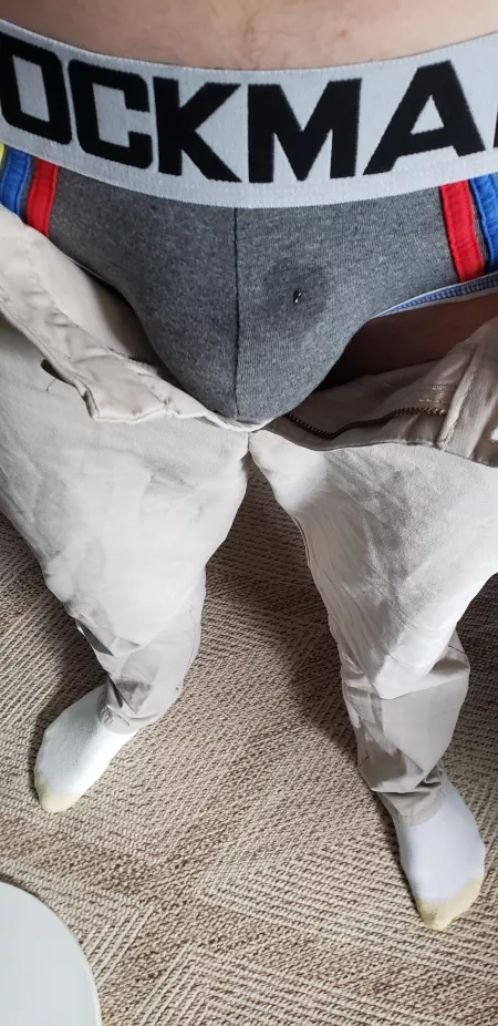 Got a little excited. by Cockcumsuck