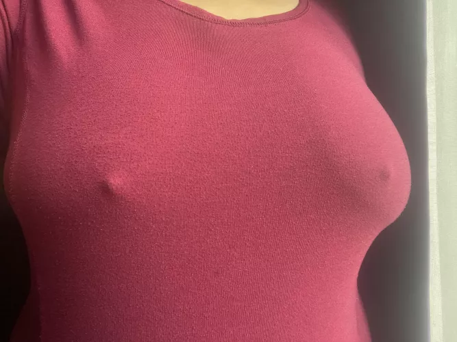 Got a little sweat on my shirt…guess it’s shower time 😉 by beautifulbrowngirl19