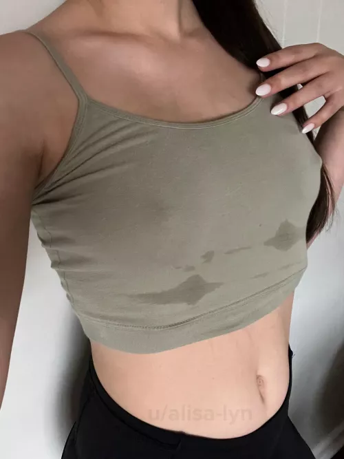 Got a little sweaty at yoga today by alisa-lyn