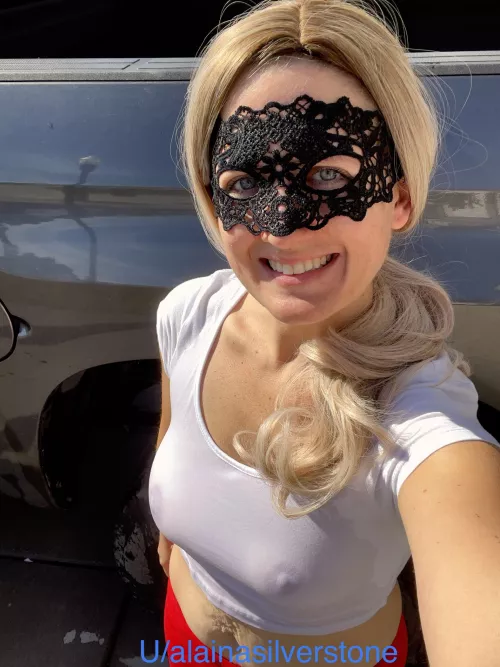 Got a little wet during car wash ☺️ by alaina-silverstone