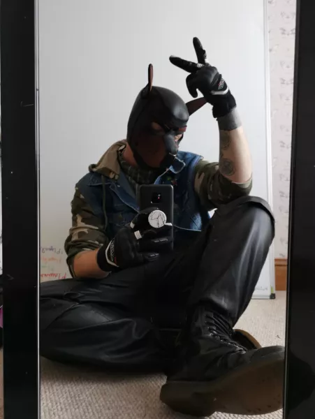 Got a new outfit for my first pup meet up tomorrow! 🐾 by ftmdawg