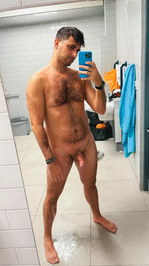 Got a semi after swimming by marcovalentini