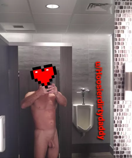 Got brave in the restaurant bathroom [48] by Hoosierdirtydaddy