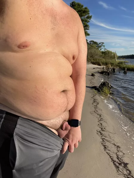 Got caught by a kayaker I didn’t notice taking this pic. Hope he liked what he saw by zand1994