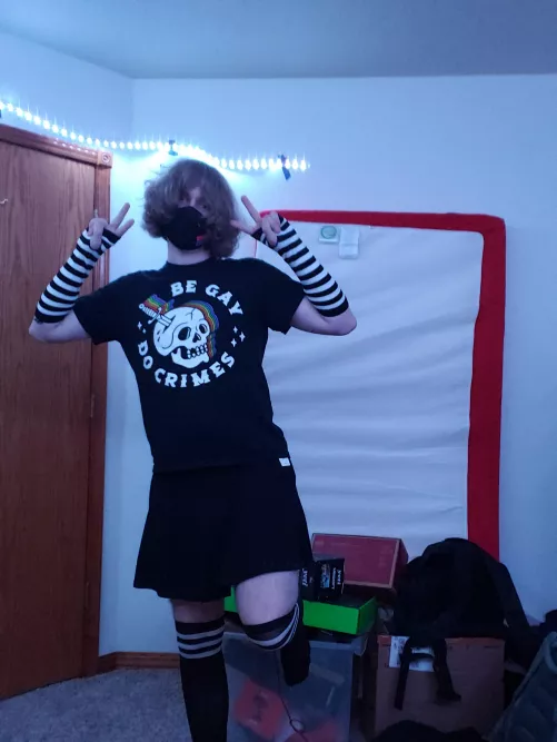 Got my first full outfit! Felt like a goddess by FemNocs