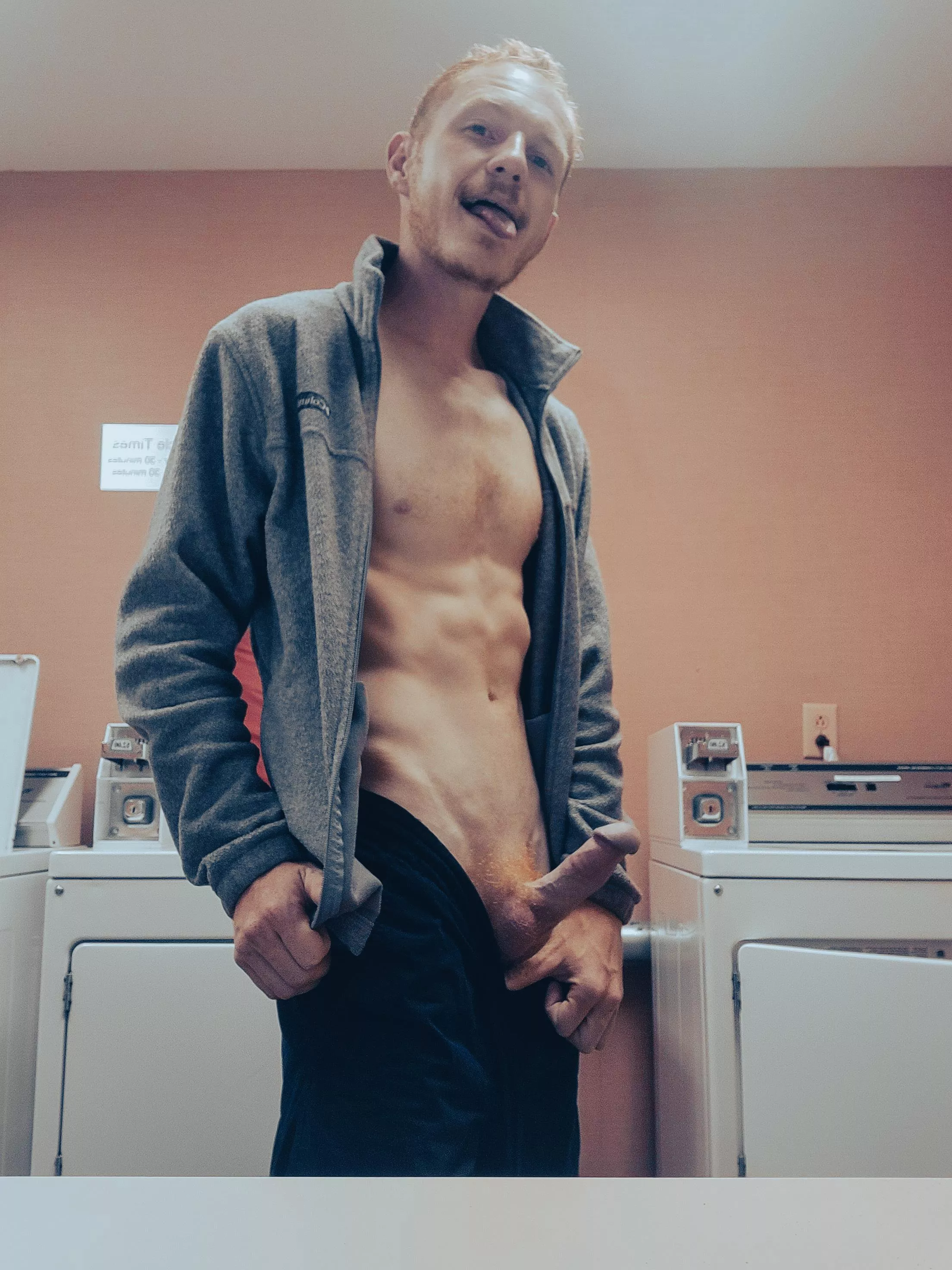 Got naked for yall in the laundry room 😉 would you help me with my next load?? 🥵😈🍆 posted by West_BiGod