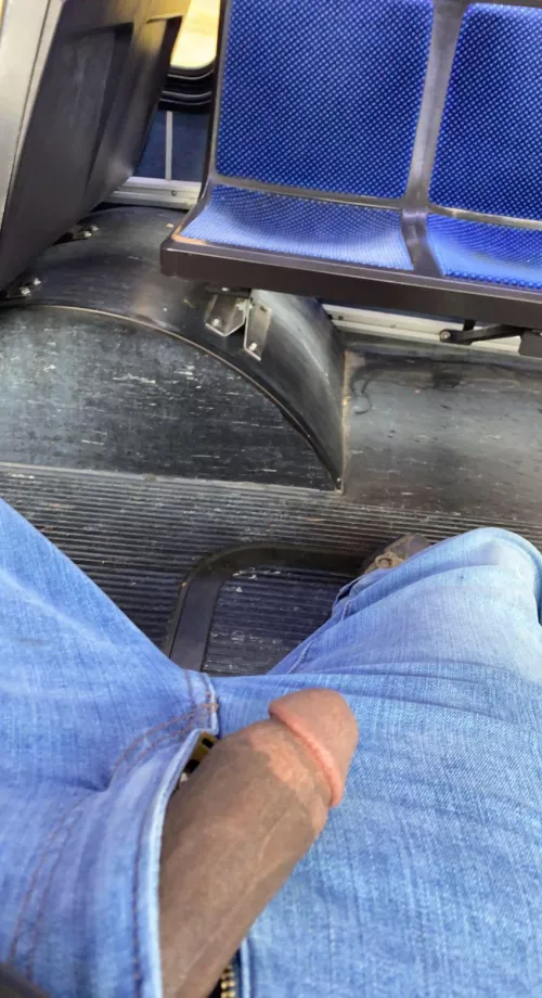 Got so horny on the bus ride to work I had to let him breathe 🤷🏾‍♂️ by LDNVDR