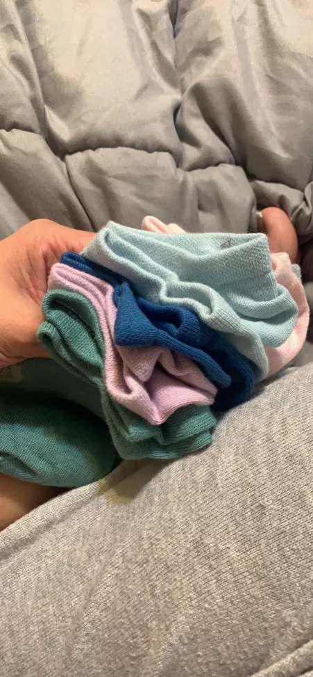 Got some beautiful socks today!! Reveal tomorrow!!!!!! by TheLadyKay1