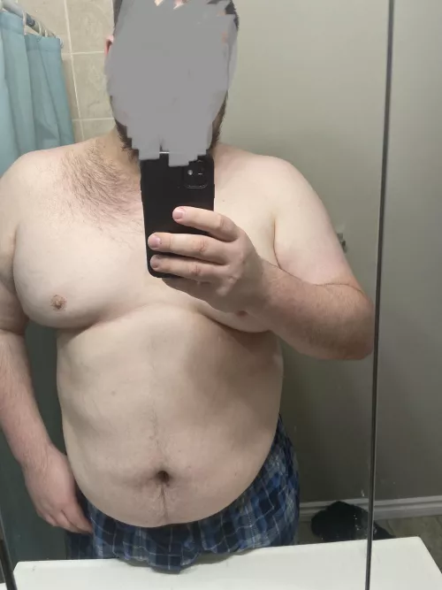 Got some meat on my bones… what do ya think? by secretdom8