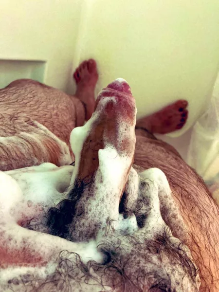Got some soapy cock for you 🥵😉 by DaddyThicccness8