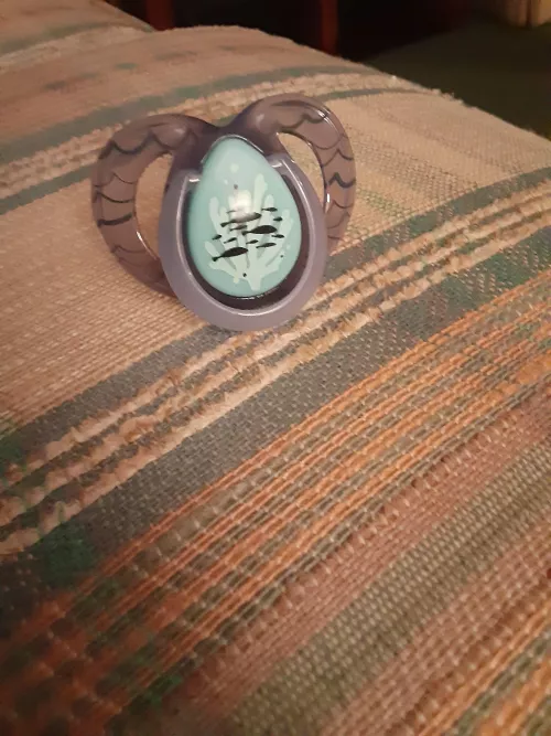 Got this from a dollar store! Barely fits my mouth but still works! First 'little' gear I've gotten! by highasthestars