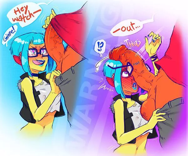 Goth Gf gets a surprise (Sparrow) posted by HuhWhatSayThatAgain