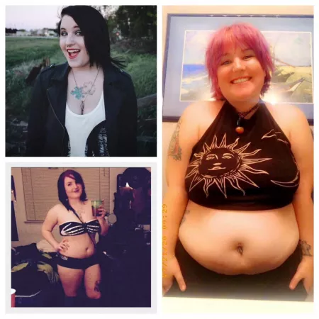 Goth girl blows up by AnonymousAdams