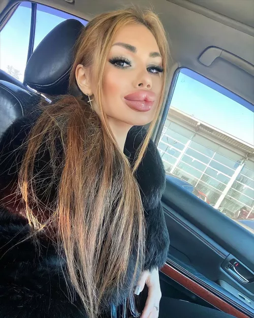 Gotsina Medina has a perfect pout by oxford_stud