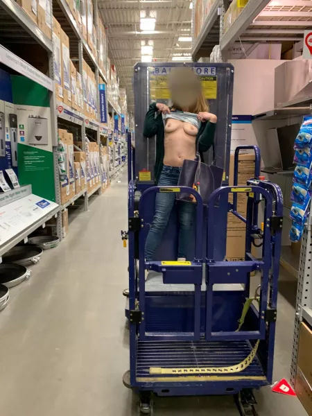 Gotta get up high at Lowe’s for everyone to get a look by RiskyNwild69