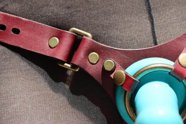 Gotta love a high quality harness 👌 ours are made of ethically sourced leather. by Sabersmyth