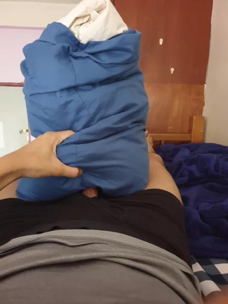 Gotta make it quiet. Roommate is sleeping