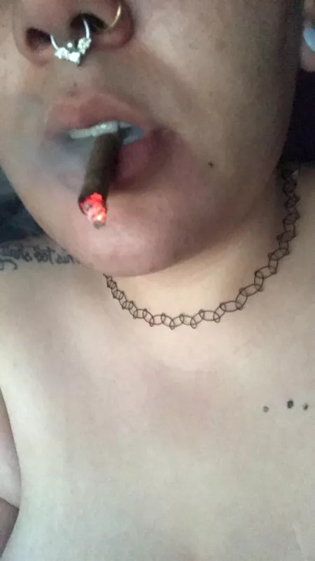 Gotta smoke everyday to keep the stress away! by BigTitsBigFeet