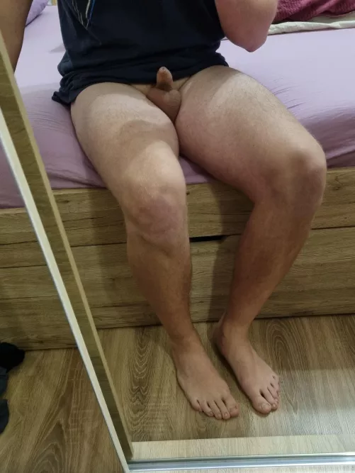 Gotta test my new mirror 👀 by BoyPussyForYou