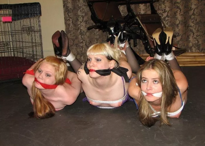 grandma mom and daughter waiting for action by keha68