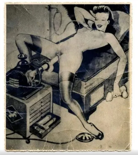 Granny's favourite device. #nsfw by stick1953