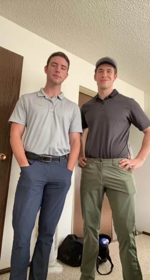 Great day for golf 😁 by PaganBaby00