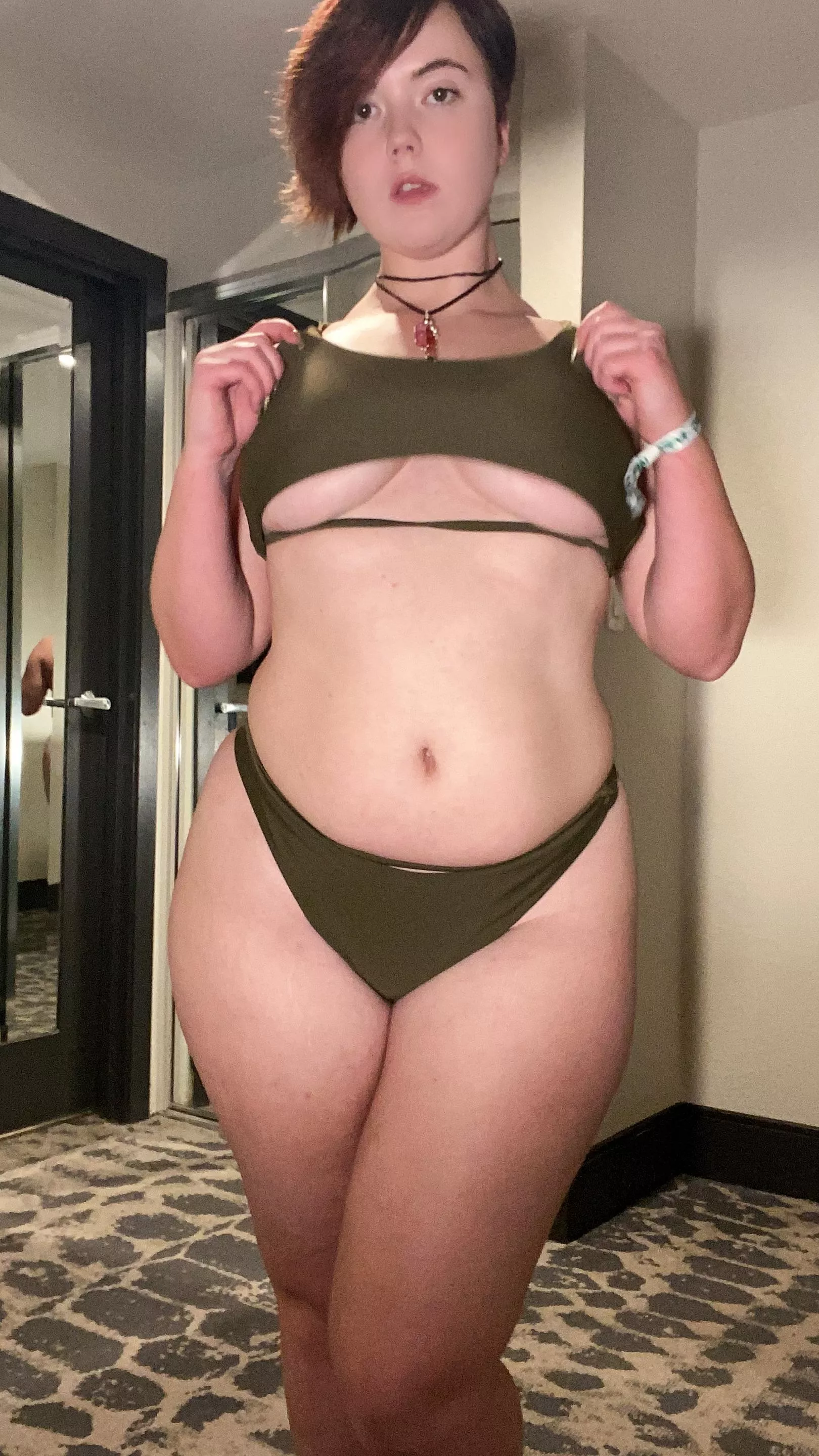 Green Bikini posted by Vixenshelbyphotos