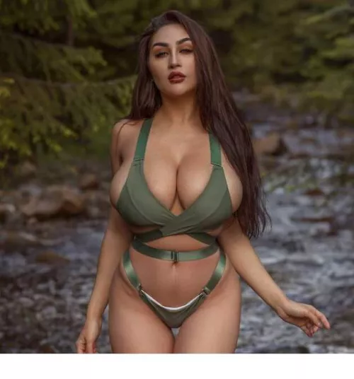 Green bikini by 88throwaway44