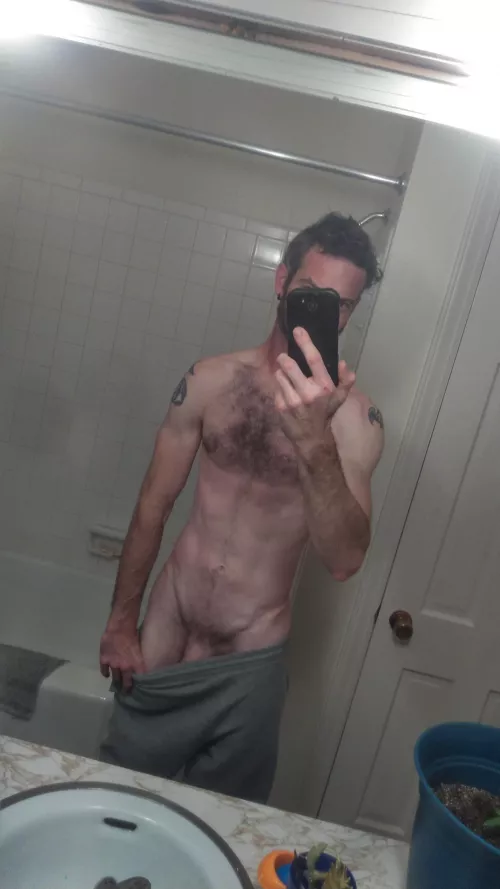 Grey sweatpants weather by gruntphilosopher