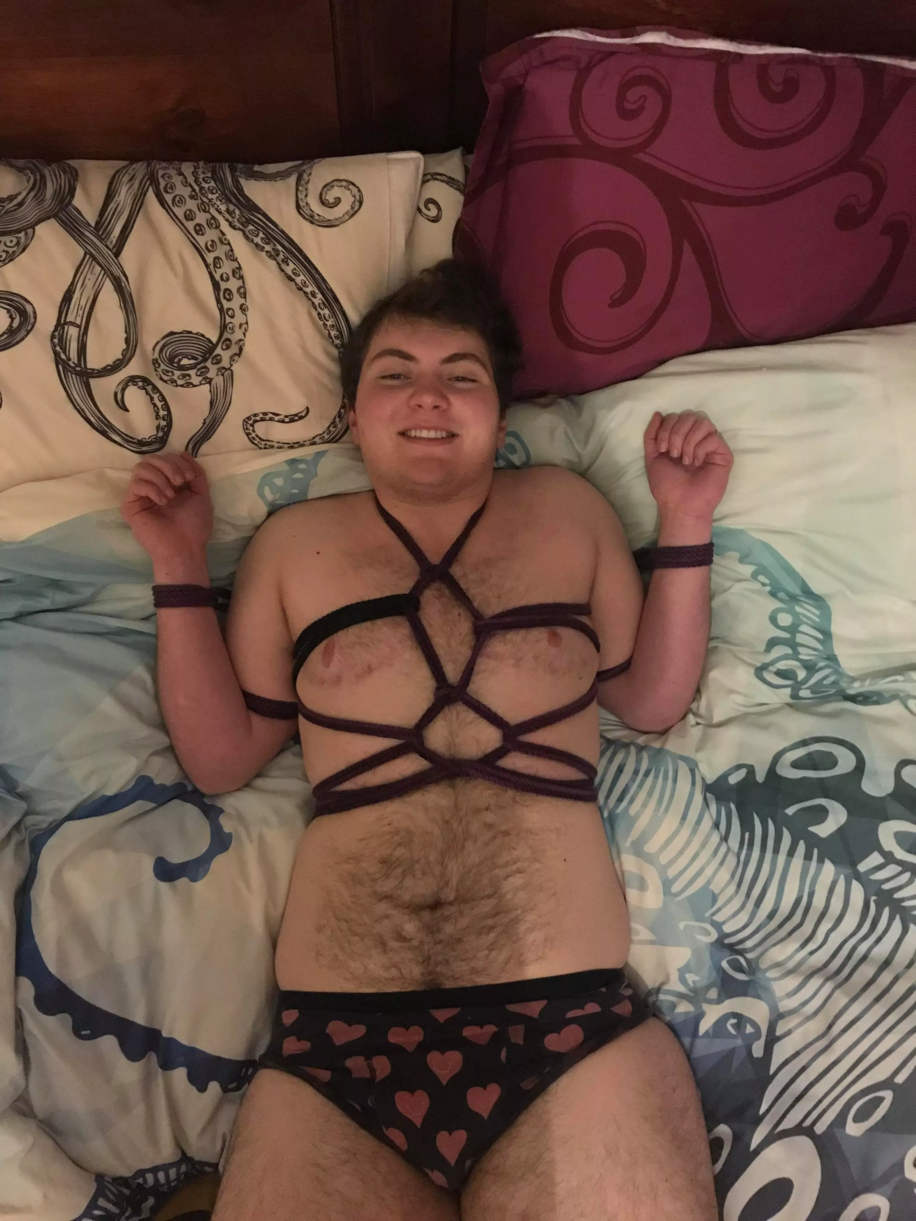 Grins the whole time. posted by OctopusAlex