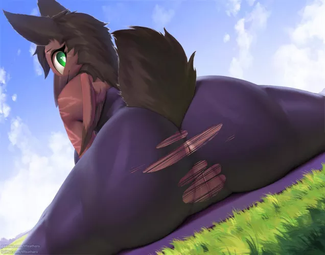 Gryphon booty [F] (thousandfoldfeathers) by -l0_0I-