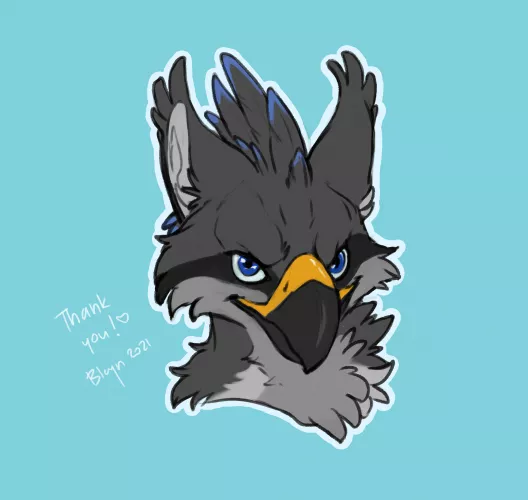 Gryphon Icon (Art by @BajnArt on Twitter) by Zephosk